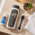 Kit Crecimiento Élite: Minoxidil Kirkland + Shampoo Bergamota + Derma Roller