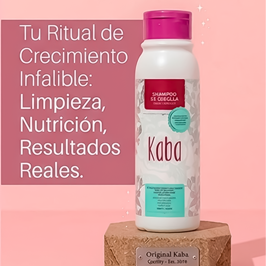 Kaba Shampoo de Cebolla: Despierta el Crecimiento de tu Cabello